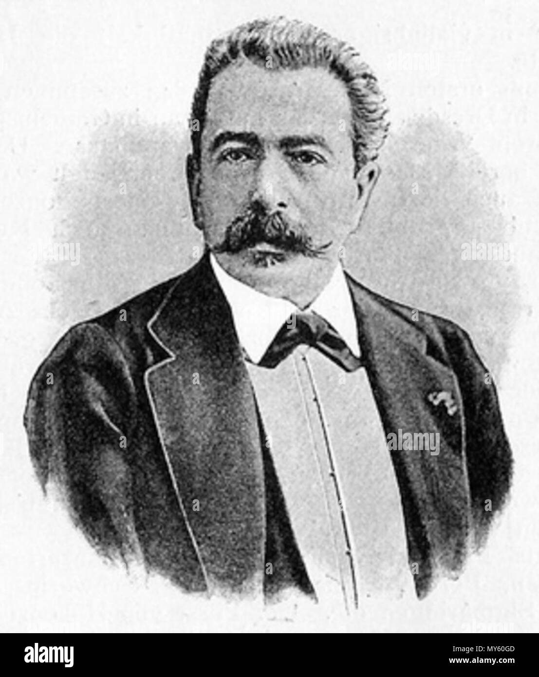 . Englisch: Belgische Pianist und Lehrer der polnischen Ursprungs Józef Wieniawski (1837 - 1912). Vor 1893. Unbekannt 284 JozefWieniawski Stockfoto