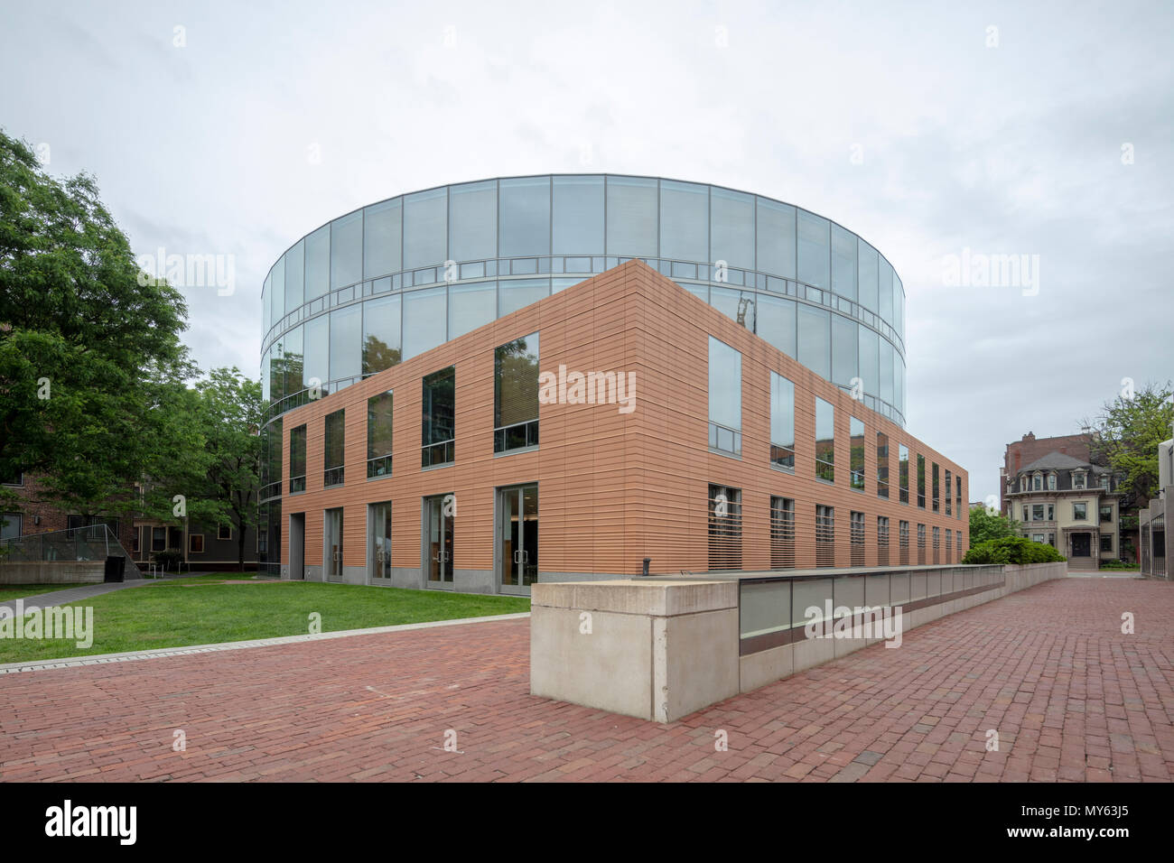Knafel Gebäude, Zentrum für Regierung und Internationale Studien (CGIS), Harvard University, Cambridge, MA, USA Stockfoto