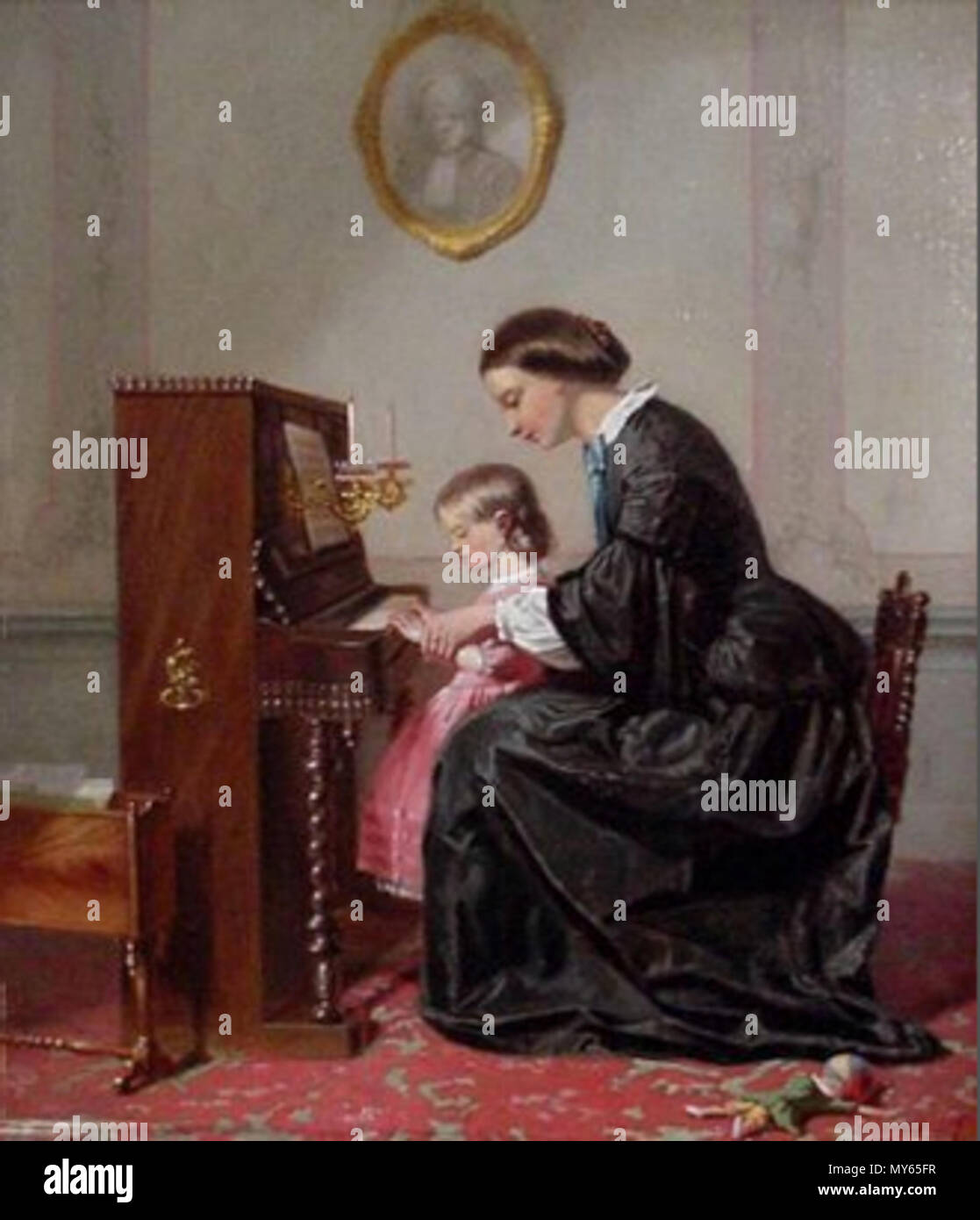 . Nederlands: Eerste pianoles. 1860. Jozef Hoevenaar (1840 - 1926) Alternative Namen Jozef Hoevenaar Willemszoon, Jozef Hoevenaar Wz. Beschreibung niederländischen Maler, Zeichner, Grafiker und Lehrer Datum der Geburt / Tod 30. September 1840 vom 31. Juli 1926 Ort der Geburt / Todes Utrecht Utrecht arbeiten Zeitraum ca. 1860-1903 Arbeit Ort Utrecht Authority control: Q 2048944 VIAF: 96337552 ULAN: 500090111 BPN: 77033300 RKD: 38878 (1840-1926) 155 Eerste pianoles Tür Jozef Hoevenaar Stockfoto