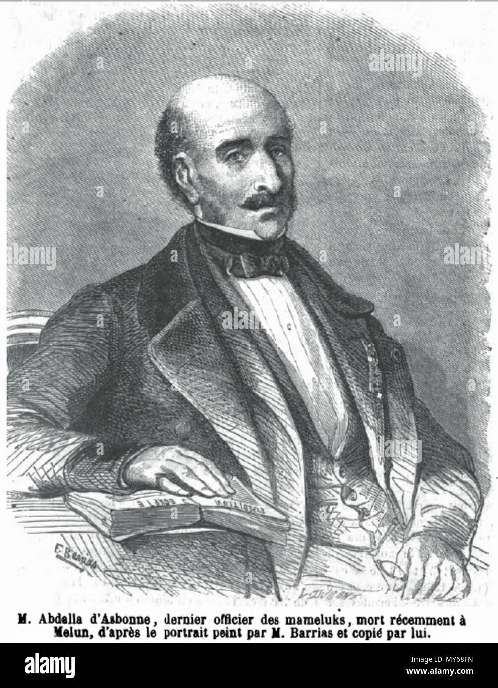 20 Abdallah d'Asbonne (Le Monde Illustré) Stockfoto