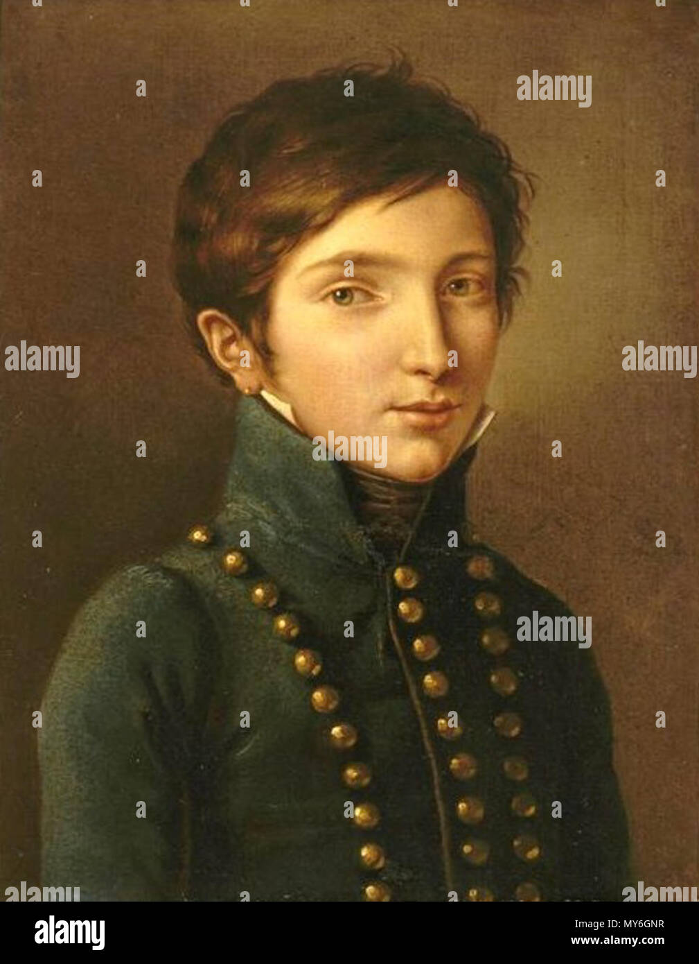 80 Cottrau - Napoléon-Louis Bonaparte (1804-1831) Stockfoto