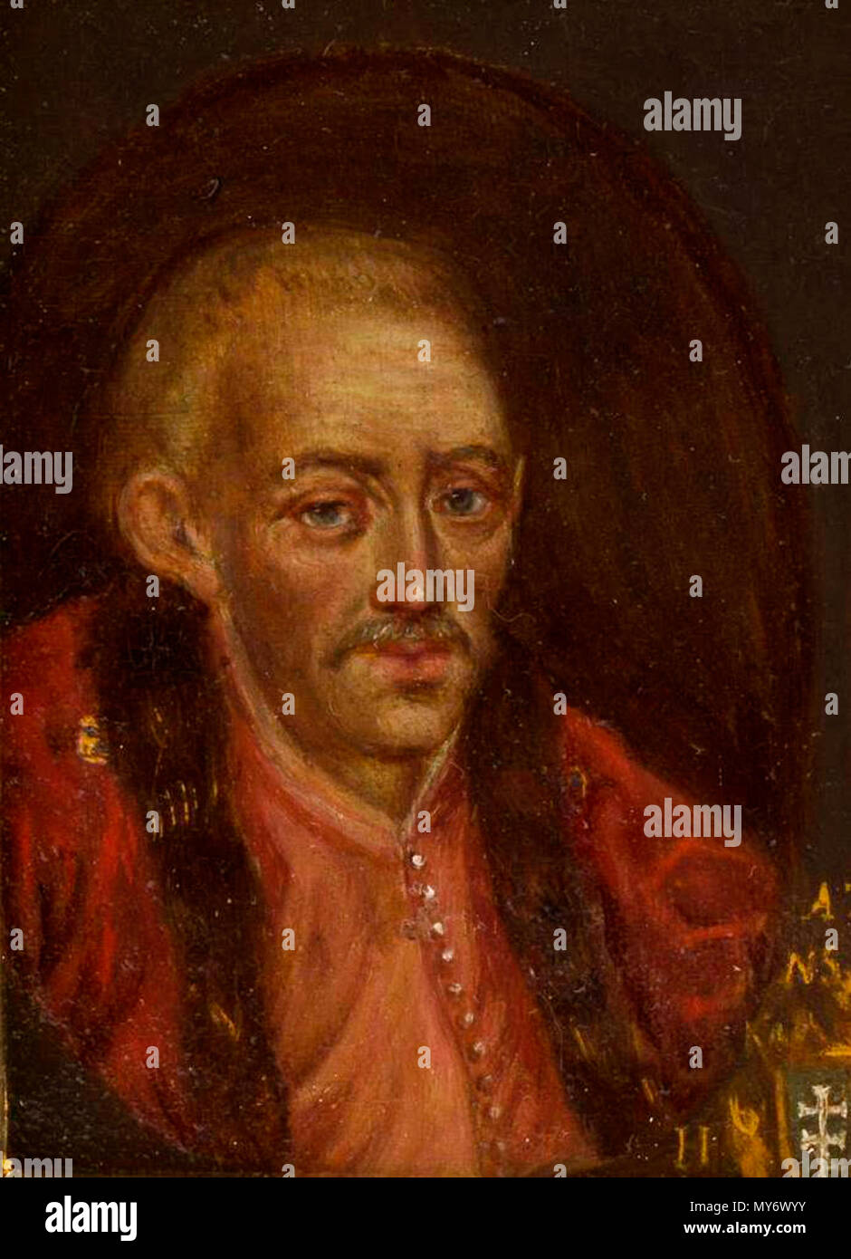 580 Анджей Потоцький гетьман Stockfoto