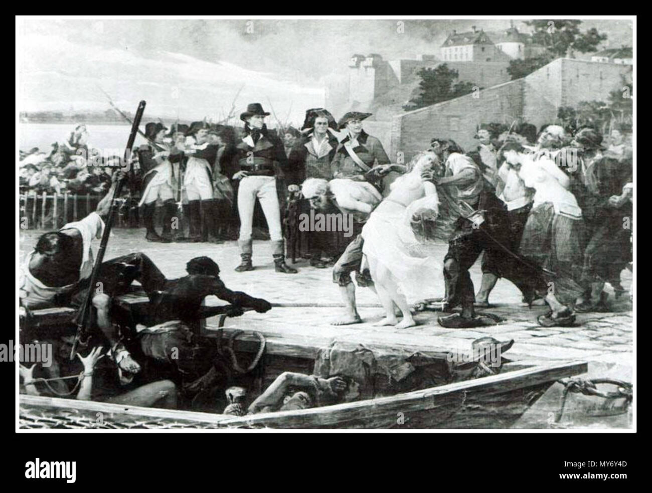 . Français: Les Noyades de Nantes en 1793". 1882. Joseph Aubert (1849 - 1924) Alternative Namen Joseph-Jean - Félix Aubert Beschreibung Französische Maler Geburtsdatum / Tod 20. August 1849 23. Mai 1924 Ort der Geburt / Todes Nantes Neuilly-sur-Seine Befehlsgewalt: Q 3184316 VIAF: 61702494 ISNI: 0000 0000 6654 9195 ULAN: 500044583 LCCN: Nr. 2002082057 GND: 1072405563 WorldCat 393 Noyades de Nantes-Joseph Aubert Stockfoto