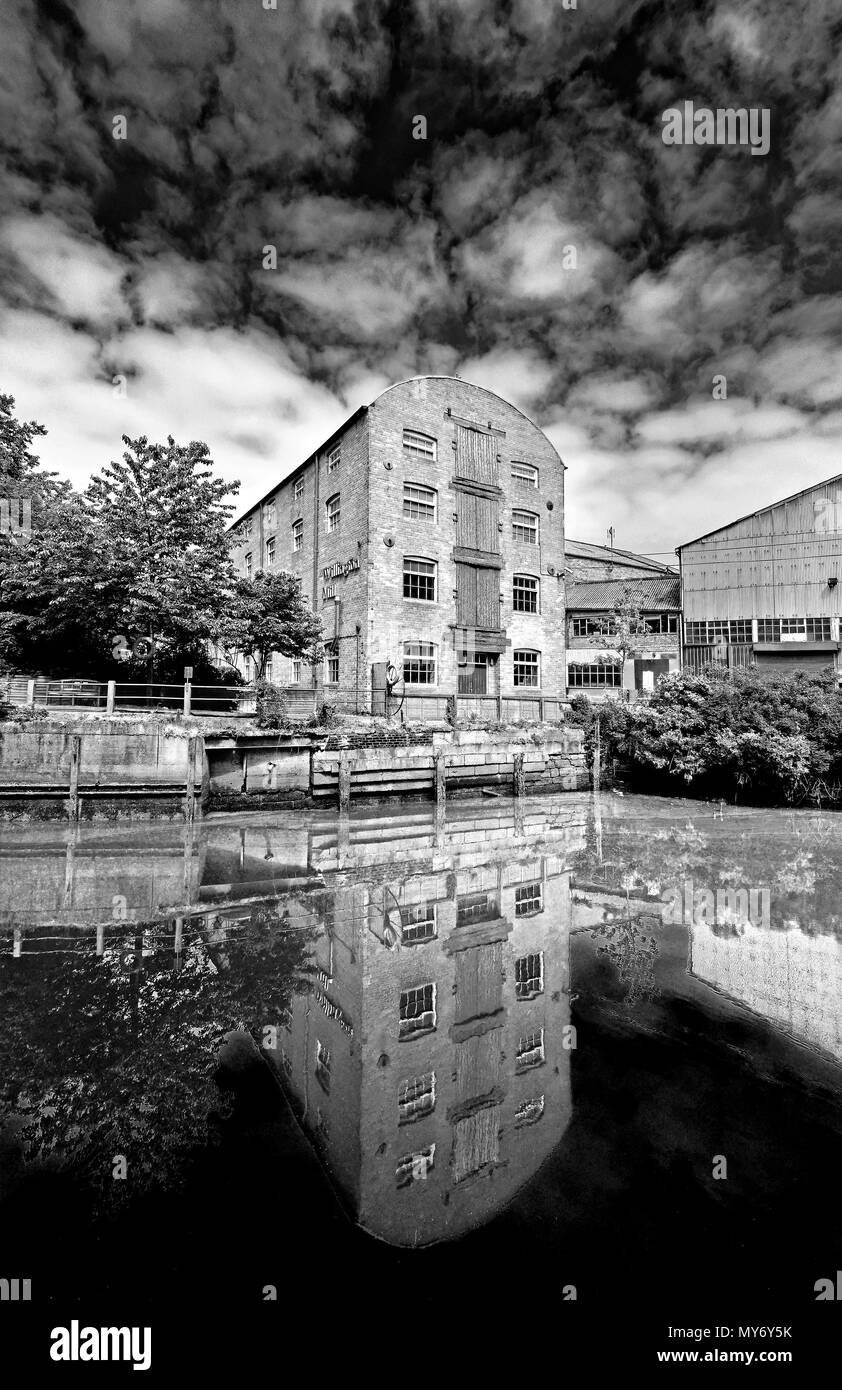 Willington Mühle Bridon Ropery Wallsend am Tyne Stockfoto