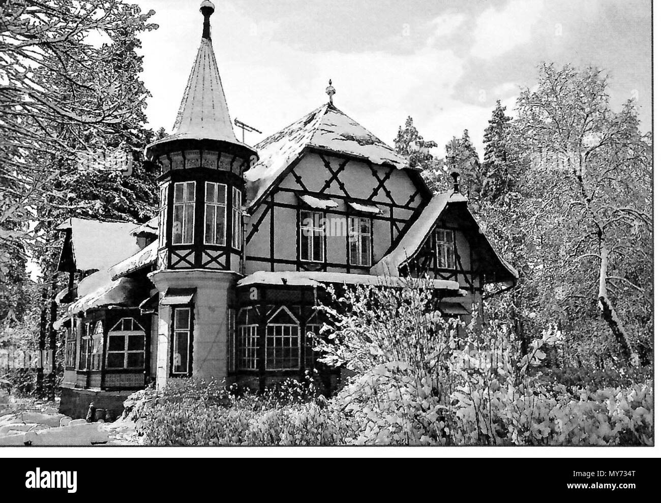 321 Letohrádok barónky Agáty Orczy Z Lomnica Stockfoto