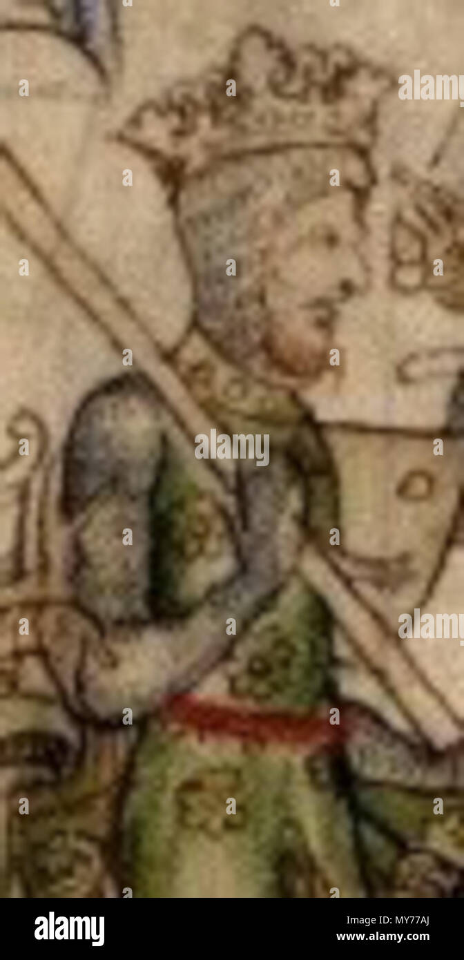 . Englisch: Die Landung von König Harald Hardrada in der Nähe von York... 29. August 2012. Anonym 230 Harald Landung in York 01 detail Stockfoto