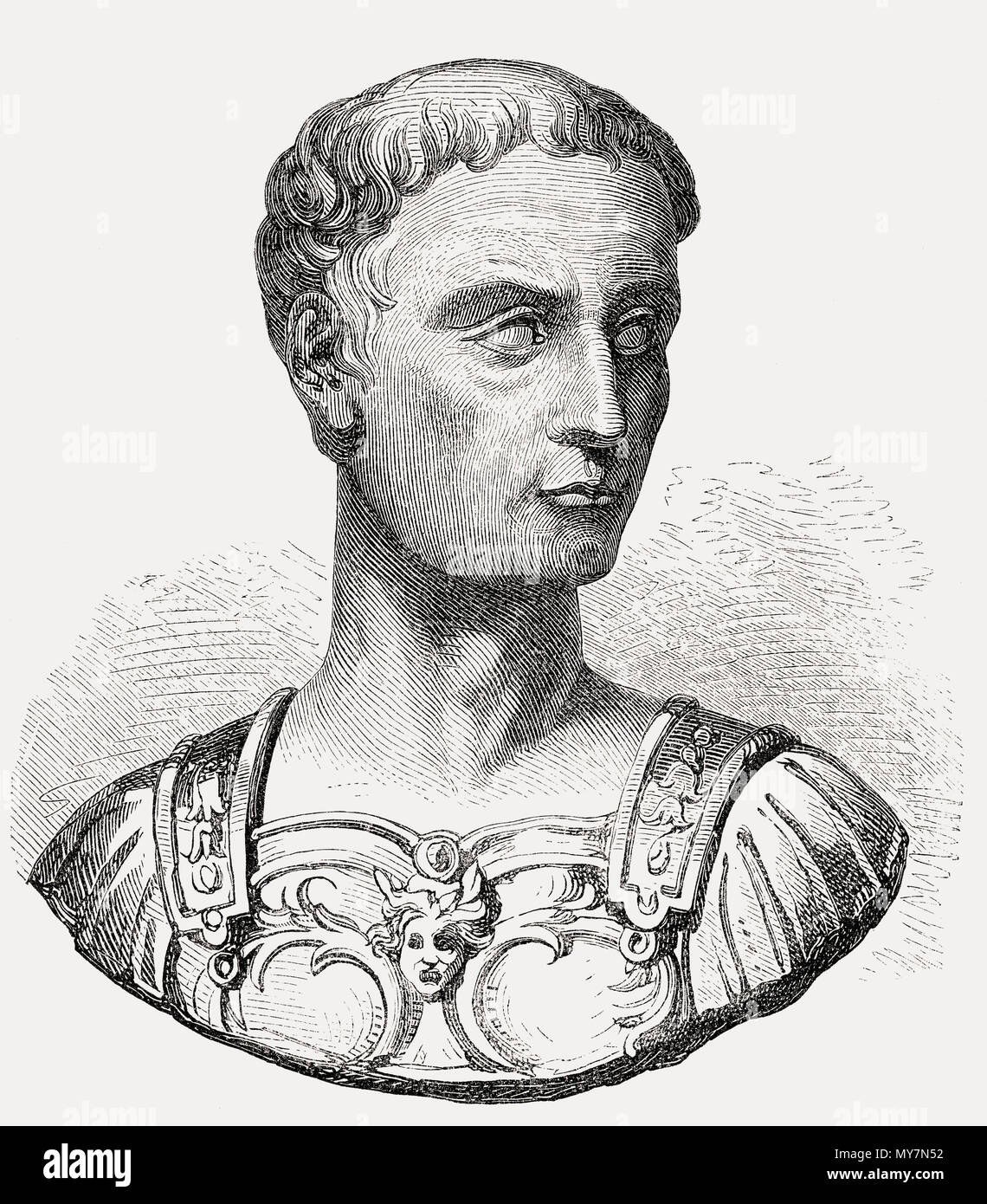 Gaius Julius Caesar, 100 44 V.CHR., römischer Staatsmann