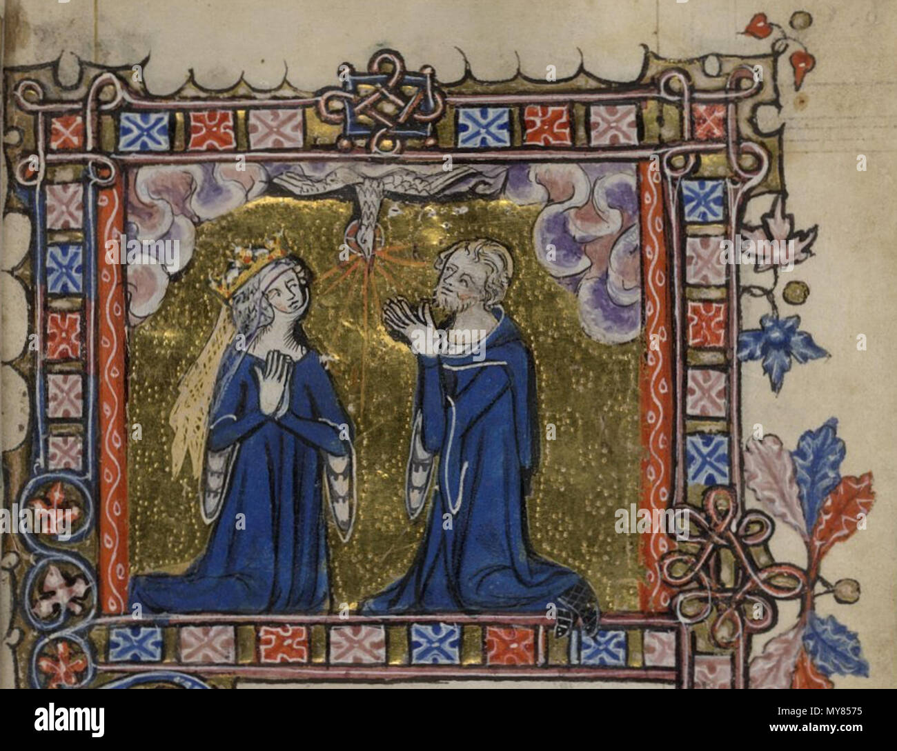 . Englisch: Eleonore von Woodstock und Reinald II. von Geldern. 4. August 2015, 21:08:18. Die mittelalterlichen Künstler aus Glasgow 157 Eleonore von Woodstock und Reinald II der Geldrischen Stockfoto . Englisch: Eleonore von Woodstock und Reinald II. von Geldern. 4. August 2015, 21:08:18. Die mittelalterlichen Künstler aus Glasgow 157 Eleonore von Woodstock und Reinald II der Geldrischen Stockfoto