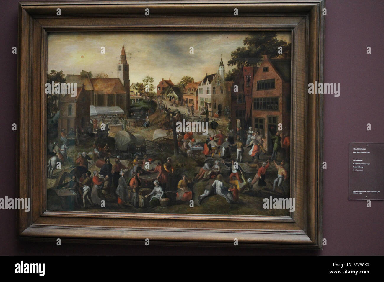 . Nederlands: Sint-Joriskermis. Englisch: Object im Museum der Schönen Künste, Wiki liebt Kunst, Gent, Belgien Français: Objet dans le Musée des Beaux-Arts, Wiki liebt Kunst, Gent, Belgique Nederlands: Objekt in het Museum voor Schone Kunsten, Wiki liebt Kunst, Gent, 4900 Dies ist eine Datei im Museum erstellt: Museum der Schönen Künste in Gent. 20 August 2016, 15:40:26. Romaine 562 Wiki liebt Kunst - Gent - Museum voor Schone Kunsten - Sint-Joriskermis (Q) (1) 21679743 Stockfoto