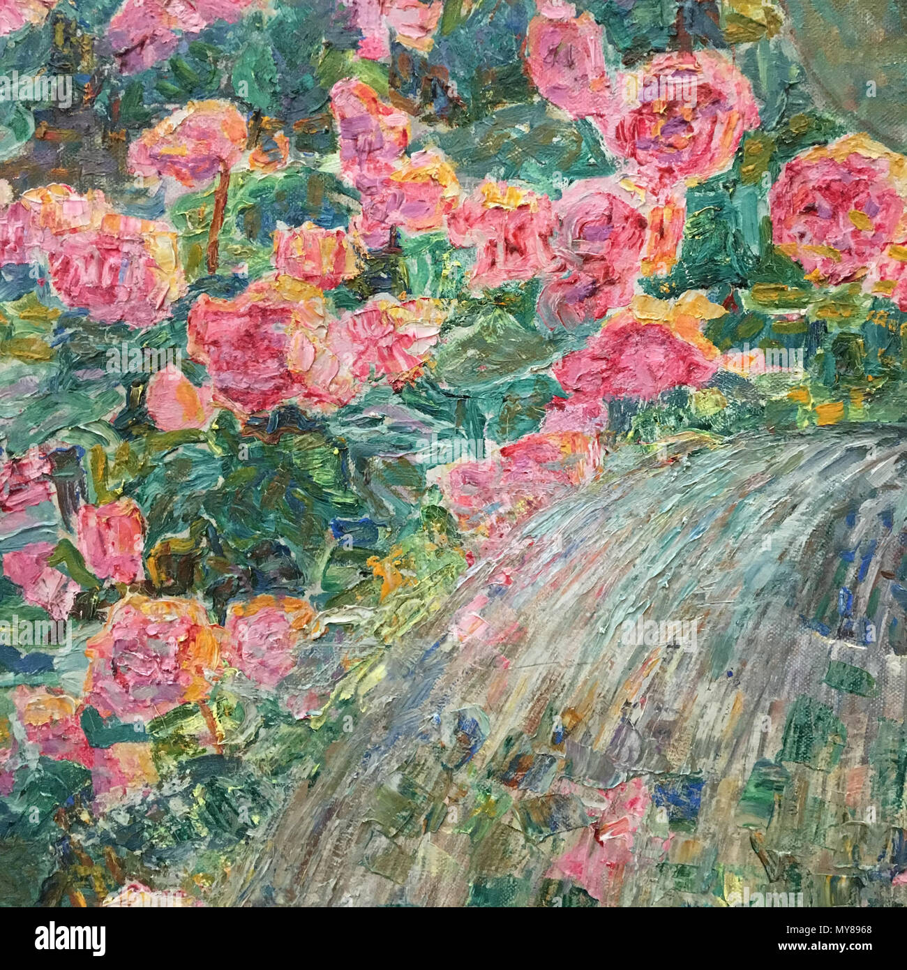 . Der Gärtner (Detail). Englisch Wiki liebt Kunst Belgien 2016