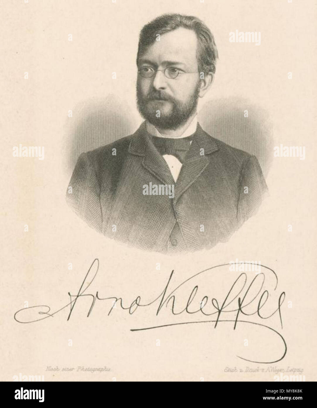 . Englisch: Der deutsche Komponist und Dirigent Arno Kleffel (1840-1913). 29 Januar 2016, 09:39:39. August Weger (1823 - 1892) Beschreibung Deutsche Graveur Geburtsdatum / Tod 28. Juli 1823 27. Mai 1892 Ort der Geburt / Todes Nürnberg Leipzig Arbeit Standort Leipzig Authority control: Q 21396170 VIAF: 69194417 LCCN: 97875130 n GND: 117218456 BNE: XX 1521277 RKD: 432140 WorldCat 50 Arno Kleffel Stockfoto