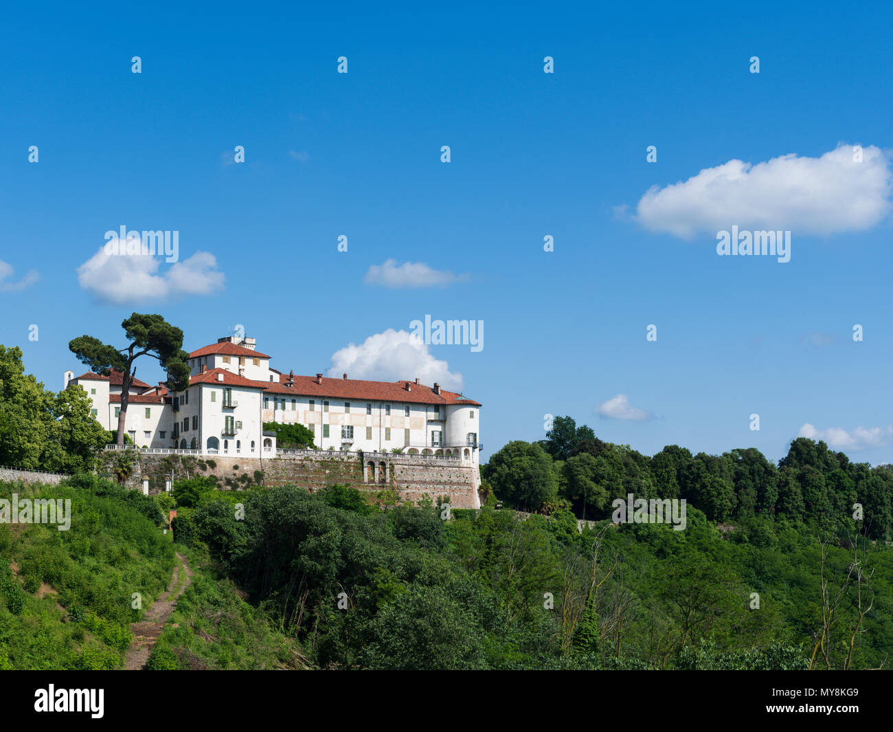 Die masino Castle, Piemont, Italien Stockfoto