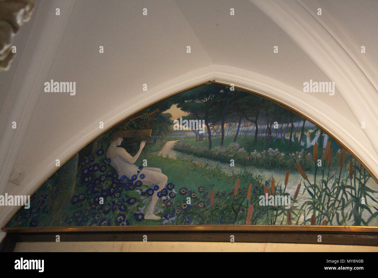 465 Rusiñol Música 1894 3714 Stockfoto