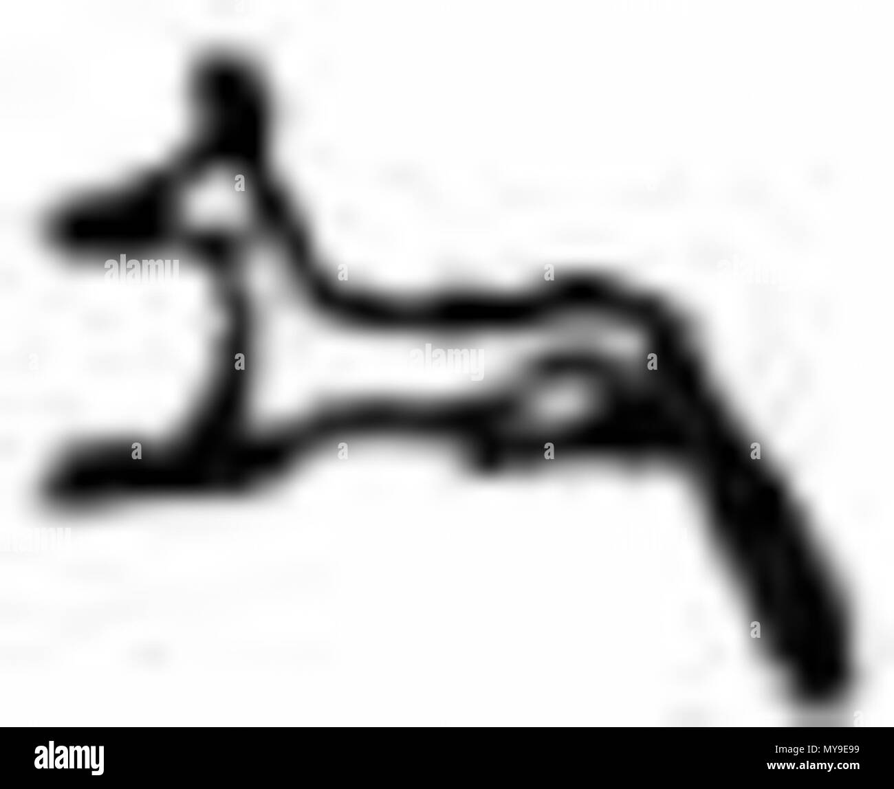 . Englisch: Symbol. 1911. Öffentliche domainPublic domainfalsefalse Dieses Bild stammt aus der 12. Ausgabe der Encyclopedia Britannica oder früher. Die Urheberrechte für das Buch haben in den Vereinigten Staaten abgelaufen, weil das Buch zuerst in den USA mit der Publikation, die vor dem 1. Januar 1923 veröffentlicht wurde. Als solches ist dieses Bild in der Öffentlichkeit in den Vereinigten Staaten. 46 Anubis Symbol 3 Stockfoto