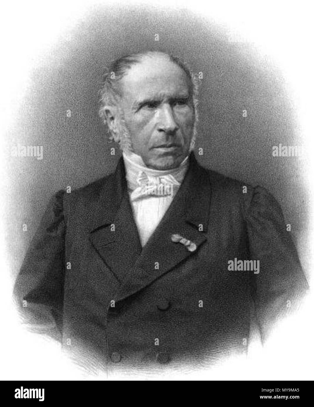 40 André Dupin d'après Pierre Petit Stockfoto