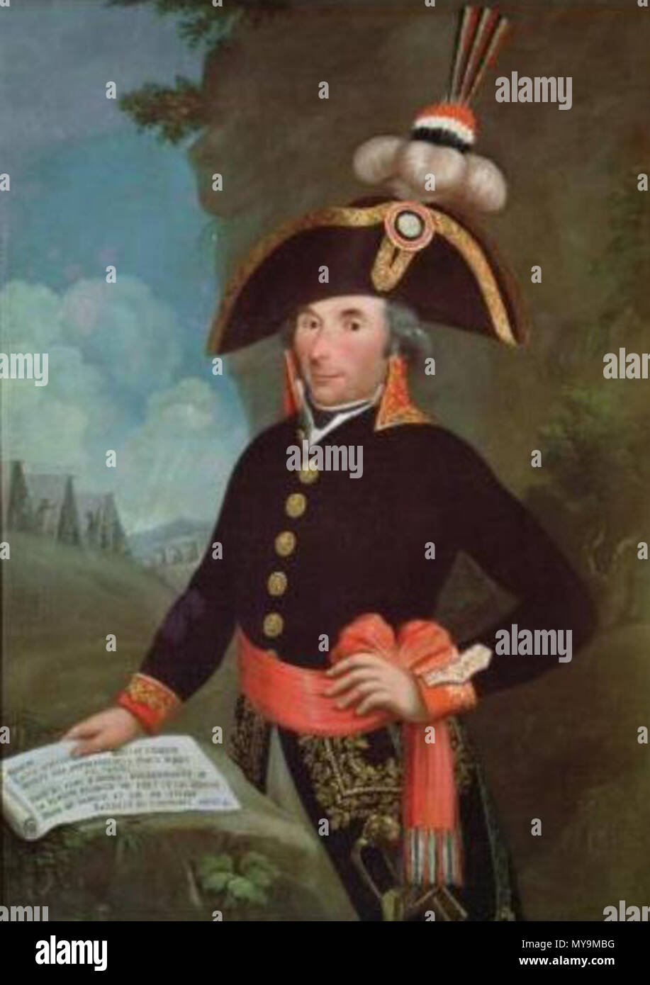 40 André Masséna, Marschall von Frankreich Stockfoto