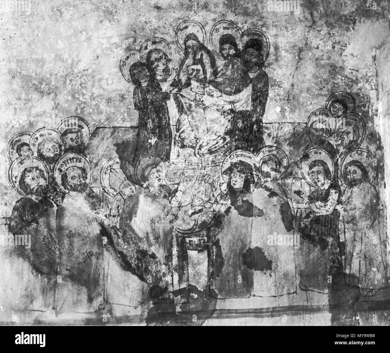 59 Bad Sooden-Allendorf Spitalkapelle Hostienmühle sw Stockfoto