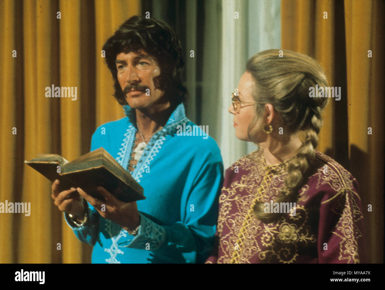 JASON KÖNIG ITC Entertainment TV-Serie 1971-75 mit Peter Wyngarde Stockfoto