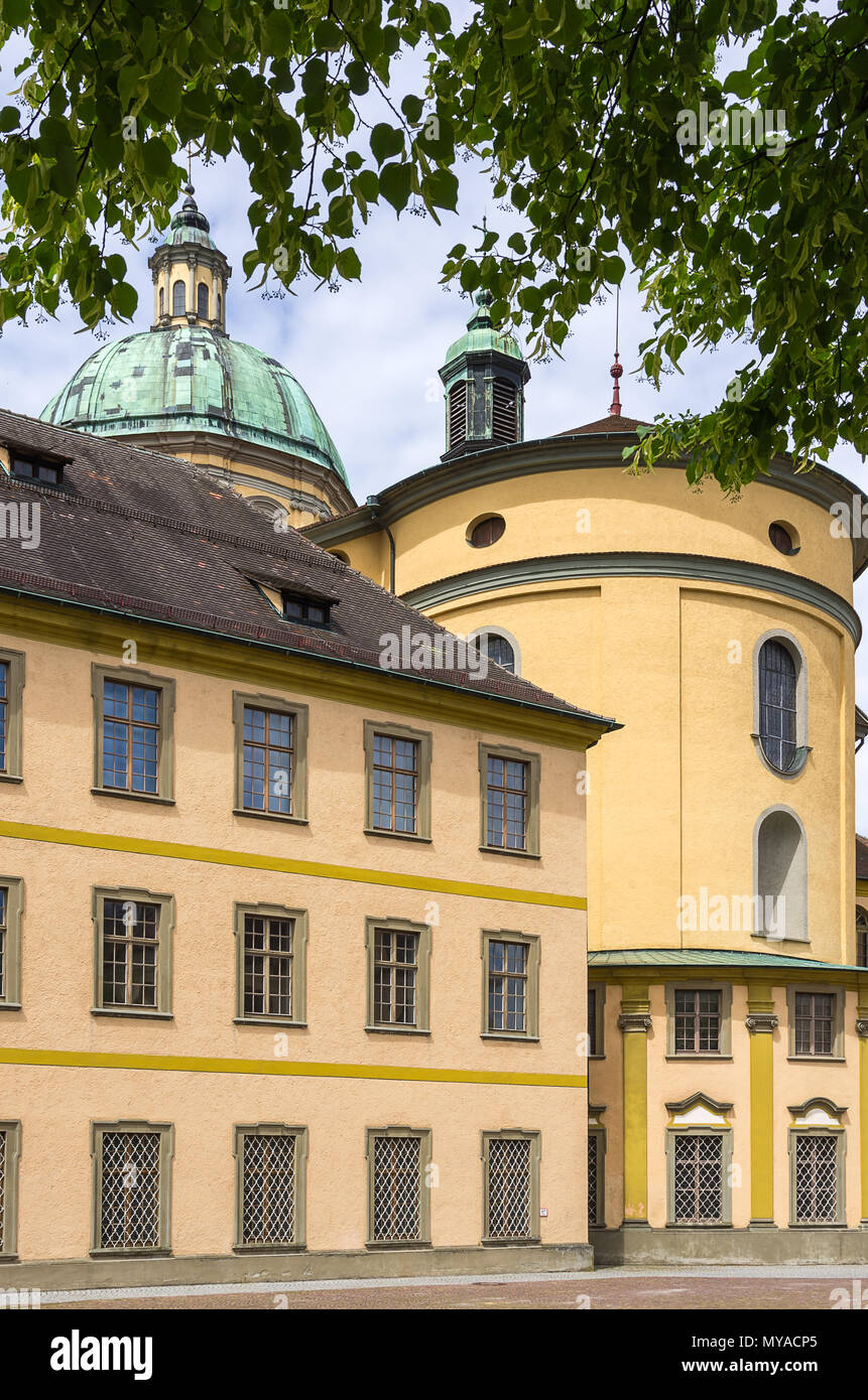 Basilika St. Martin, Weingarten, Baden-Württemberg, Deutschland. Stockfoto