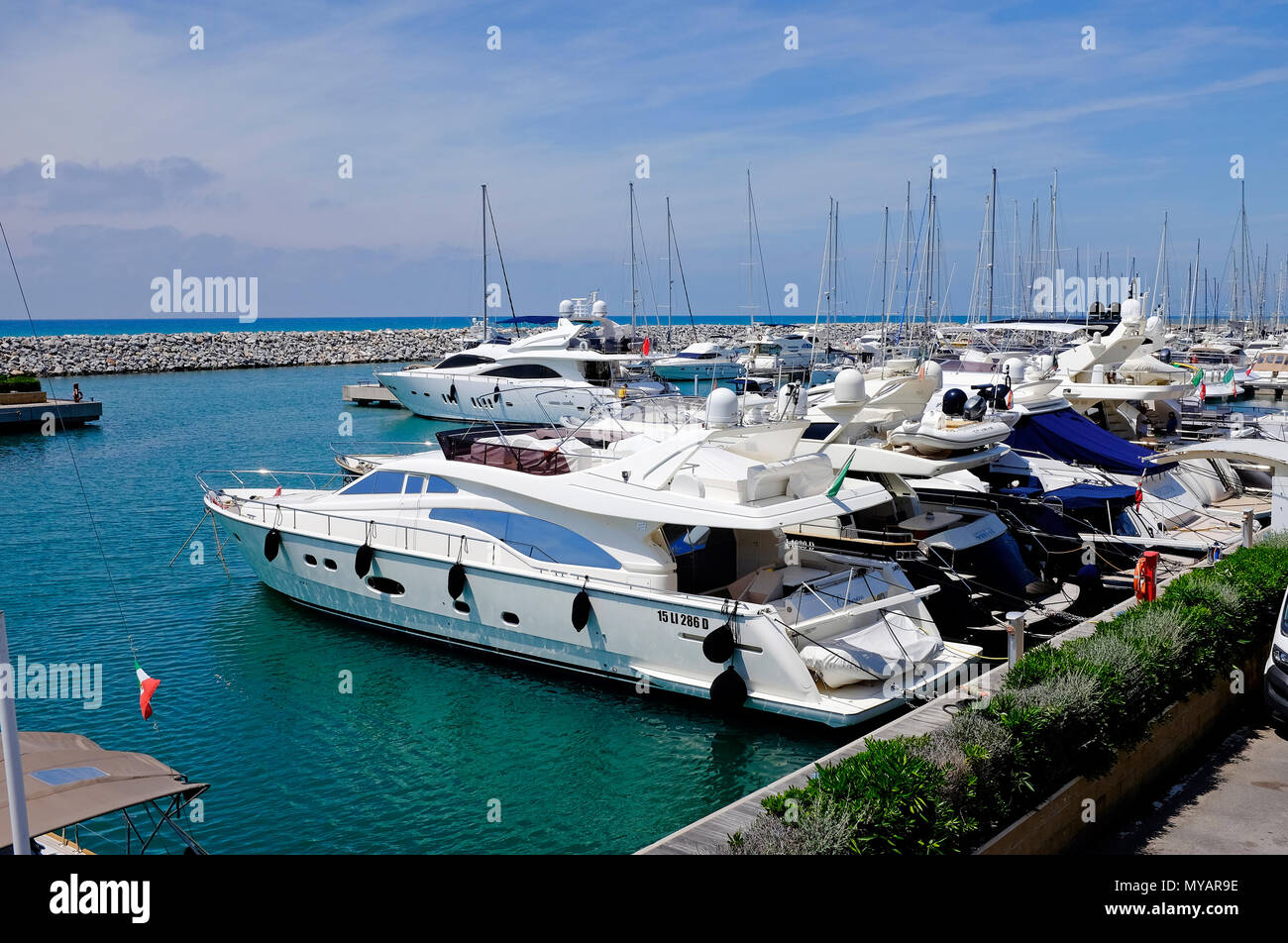 San Vincenzo, Toskana, Italien Stockfoto