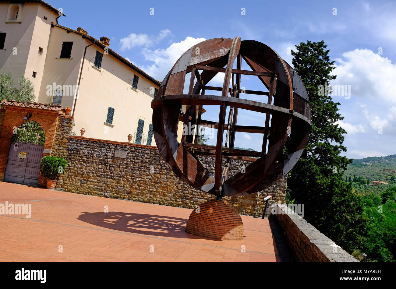 Vinci, Toskana, Italien Stockfoto