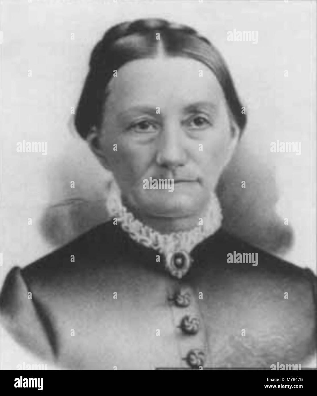 . Englisch: Betty Holekamp war ein deutscher Einwanderer Pionier in Texas. ca. 1880. Unbekannt 73 Betty Holekamp Stockfoto