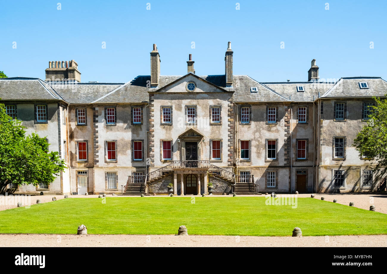 Newhailes Haus Einen Palladianischen Stil Villa In Newhailes Immobilien Midlothian Schottland Grossbritannien Stockfotografie Alamy