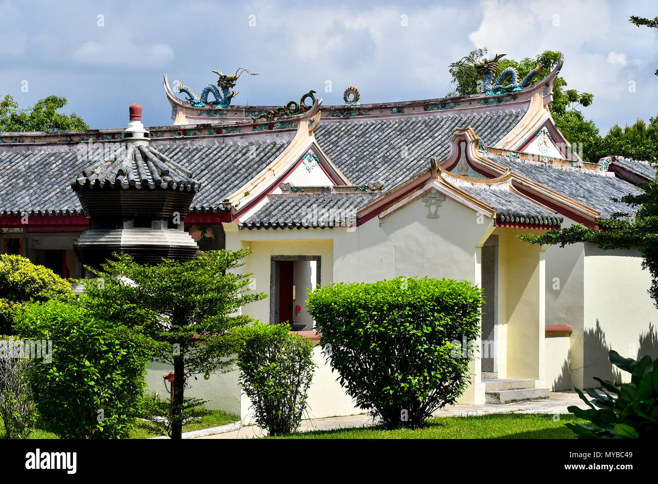 Alte chinesische Tempel Stockfoto
