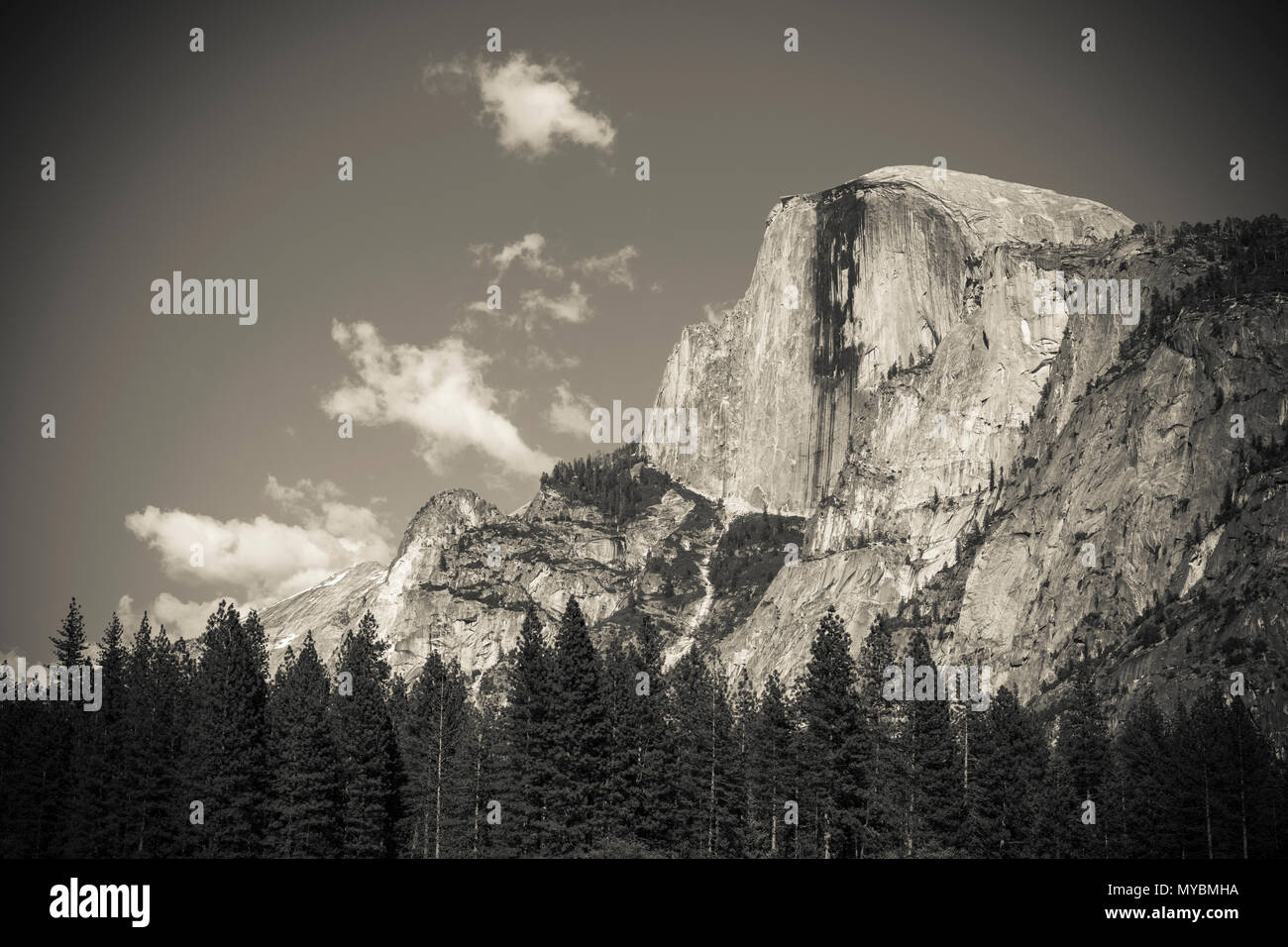 Half Dome, Yosemite-Nationalpark, Kalifornien USA Stockfoto