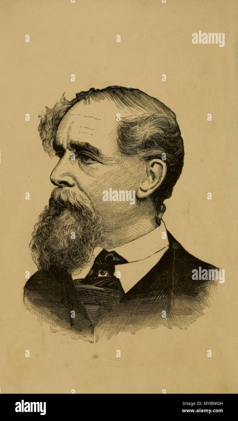 . Englisch: Charles Dickens - Porträt, Abdeckplatte Robert Shelton Mackenzie Biographie 1870. Siehe Open Library web Seite. 10. Juni 2012. Unbekannt 106 Charles Dickens - Porträt, Abdeckplatte Robert Shelton Mackenzie Biographie 1870 Stockfoto