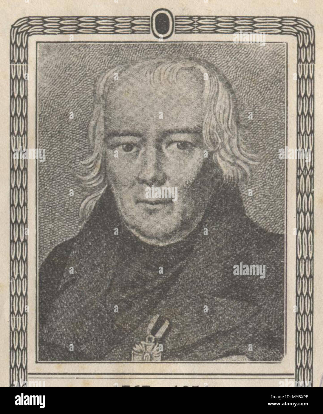 . English: Christoph von Schmid, Priester und Volksschriftsteller. Español: Christoph von Schmid, sacerdote y escritor Alemán de cuentos infantiles. 1840. Christoph von Schmid 111 Christoph von Schmid 2 Stockfoto