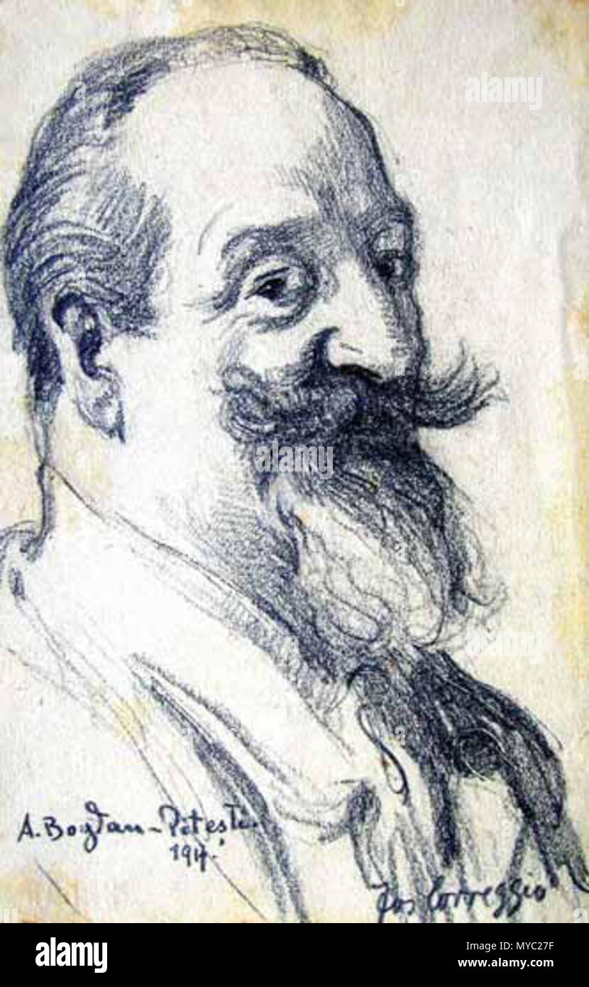 124 Correggio, Alexandru Bogdan-Pite şti Stockfoto