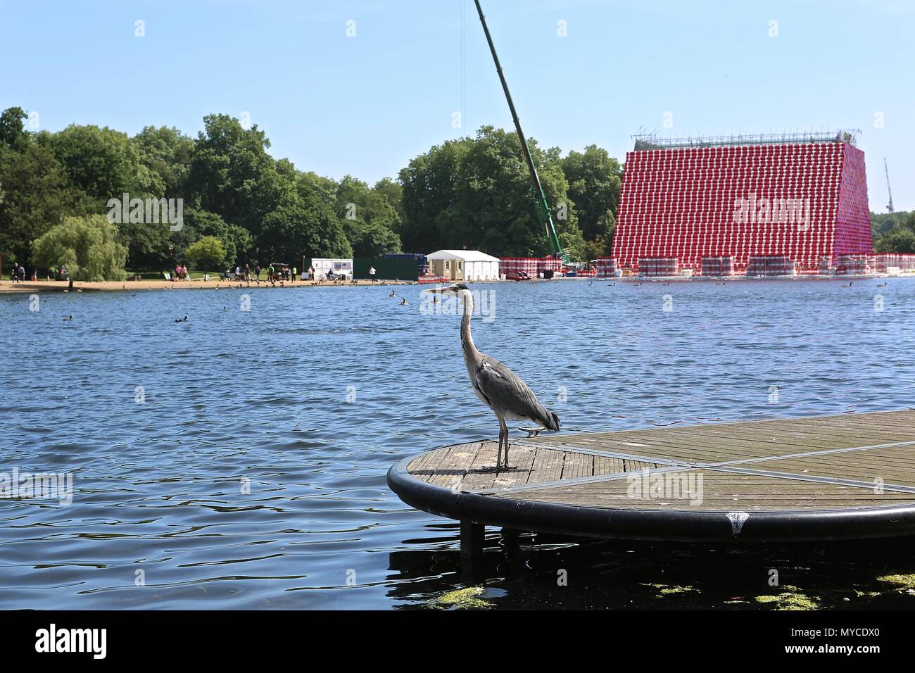 Hyde Park London England Stockfoto