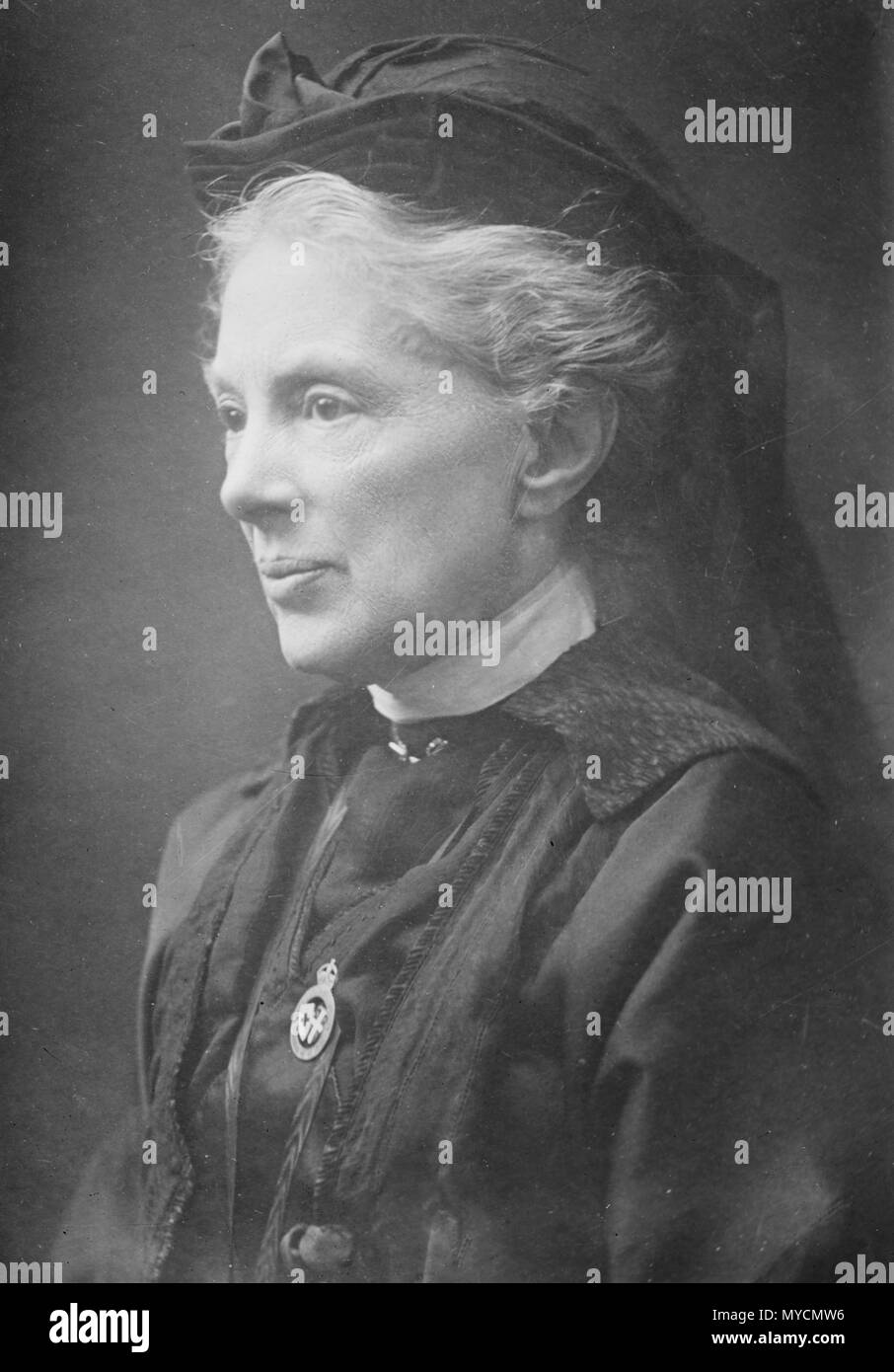 Margaret Elizabeth Leigh (1849-1945), später Margaret Elizabeth Leigh Child-Villiers, Gräfin von Jersey, Englische Adlige, Aktivist und Schriftsteller. Stockfoto