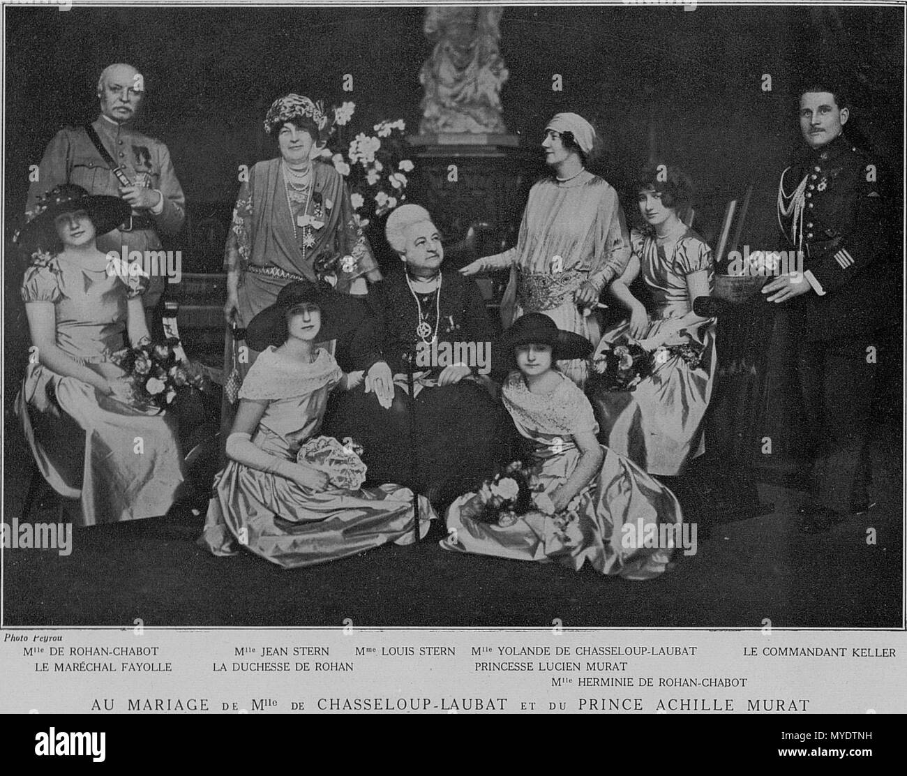 167 ernesta Stern entourée de sa Famille Stockfoto