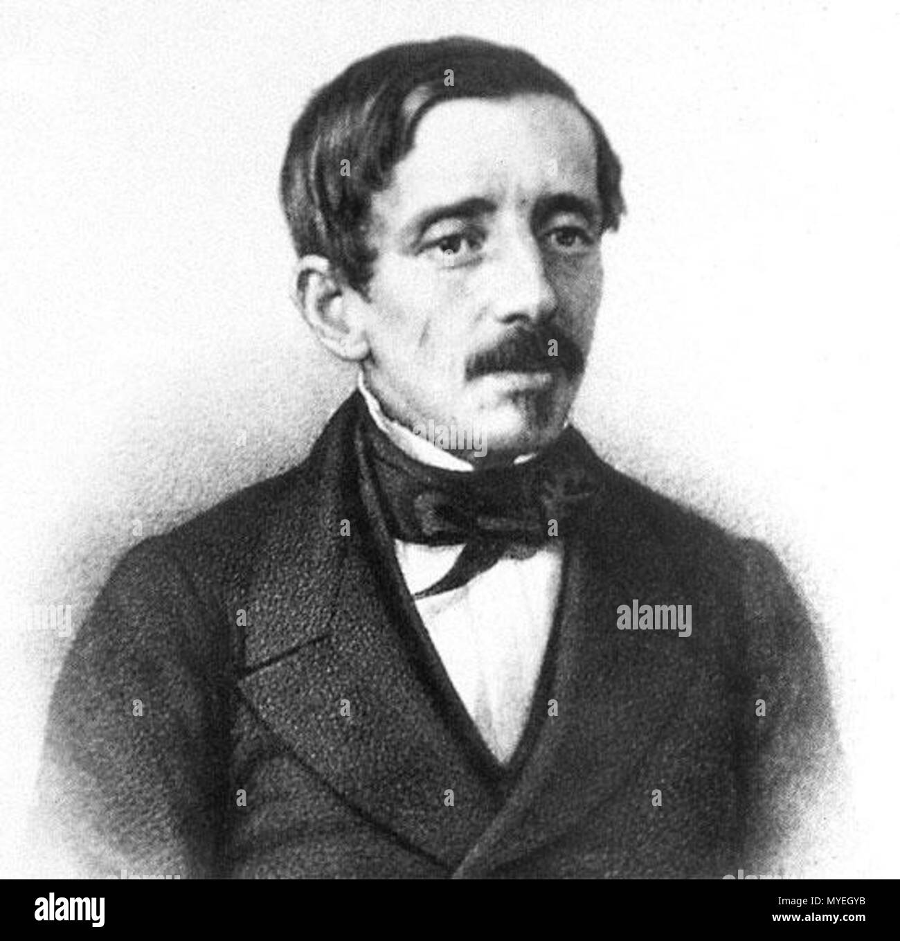 . Español: Felipe Pardo y Aliaga (1806-1868), Poeta satírico Lima, Dramaturgo, abogado y político Peruano. Representante del costumbrismo. 19. Trabajo propio. Reproducción de un retrato de Autor desconocido. 176 Felipe Pardo y Aliaga Stockfoto