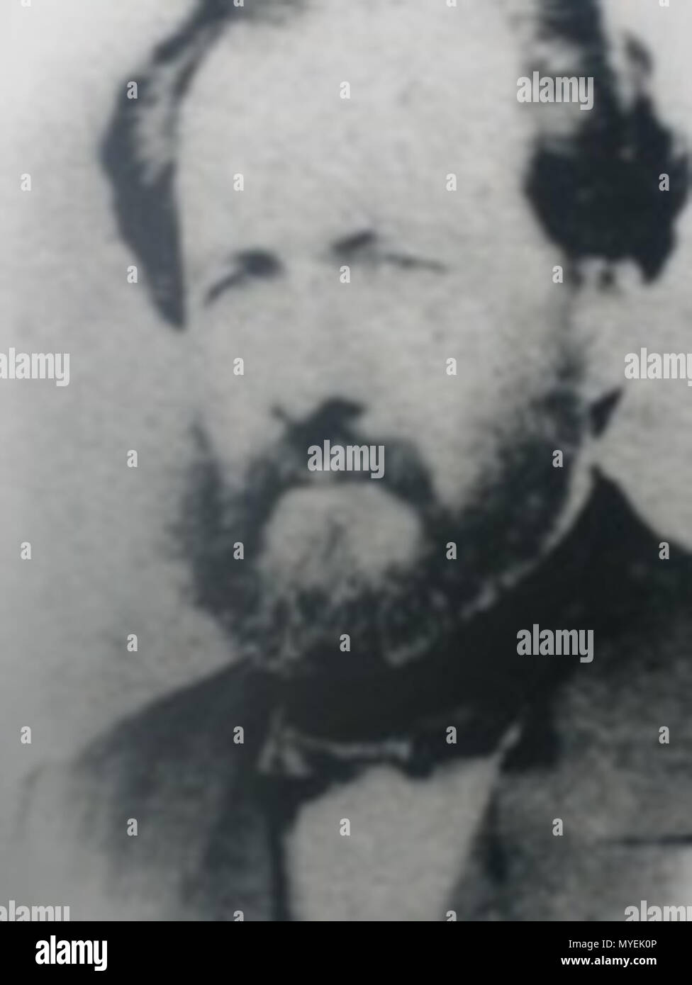 . Português: Retrato de Francisco de Paula da Silveira Lobo (1826-1886). 24. Januar 2016. Unbekannt 186 Francisco de Paula da Silveira Lobo Stockfoto