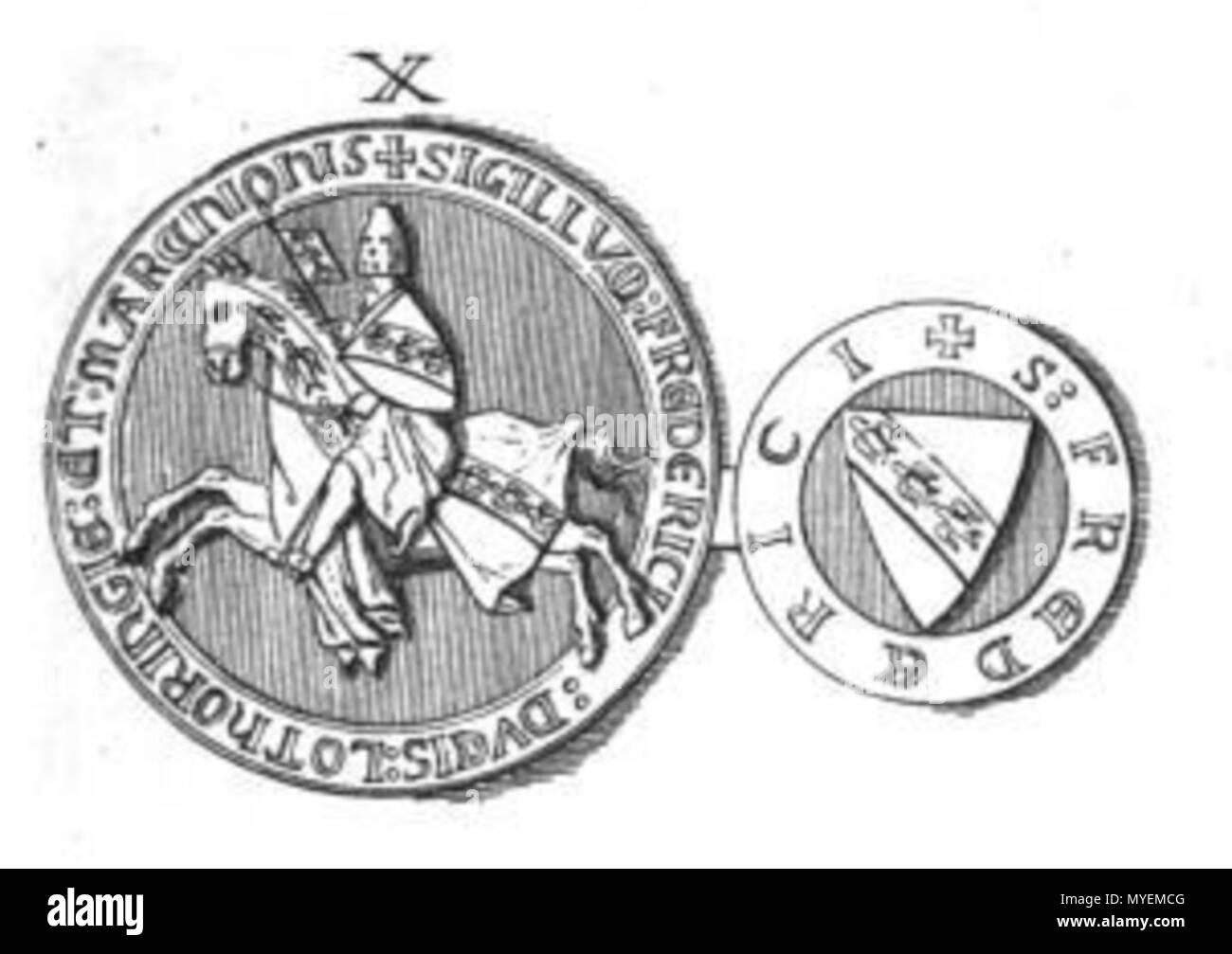 . Englisch: Friedrich II., Herzog von Lothringen. 18. Dezember 2011. Augustin Calmet 1748 189 Friedrich II., Herzog von Lothringen Stockfoto