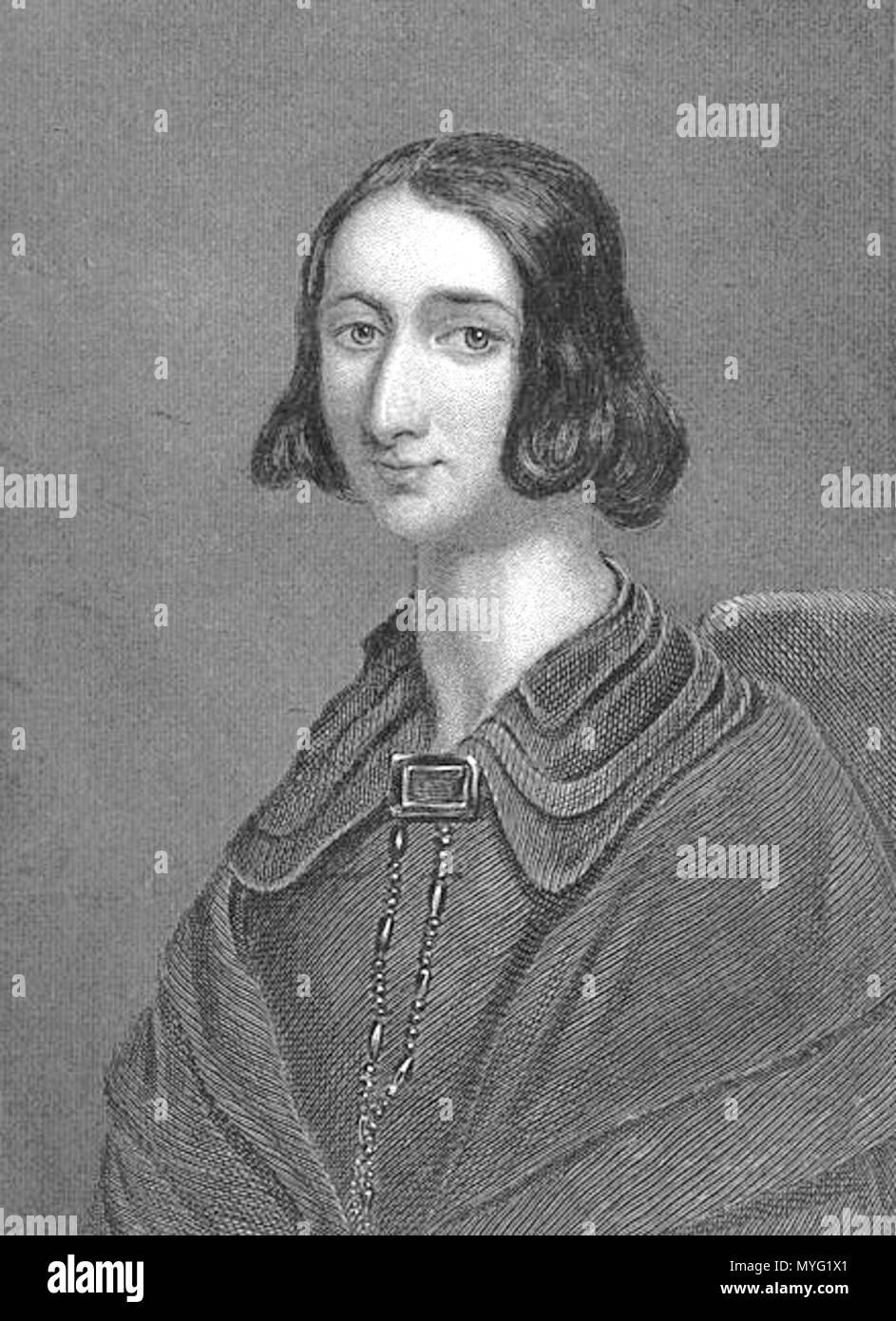 . Englisch: englischer Schriftsteller Gnade Aguilar (1816-1847). 19. Unbekannt 217 Gnade Aguilar (2) Stockfoto