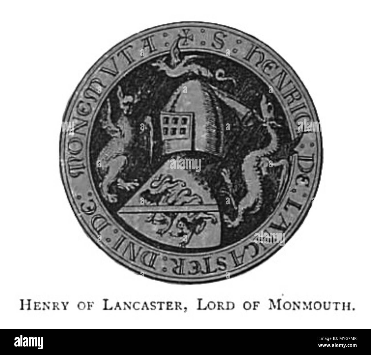 . Englisch: Henry von Lancaster, Herr von Monmouth. 1902. Foster, Joseph, 1844-1905 237 Heinrich von Lancaster Stockfoto