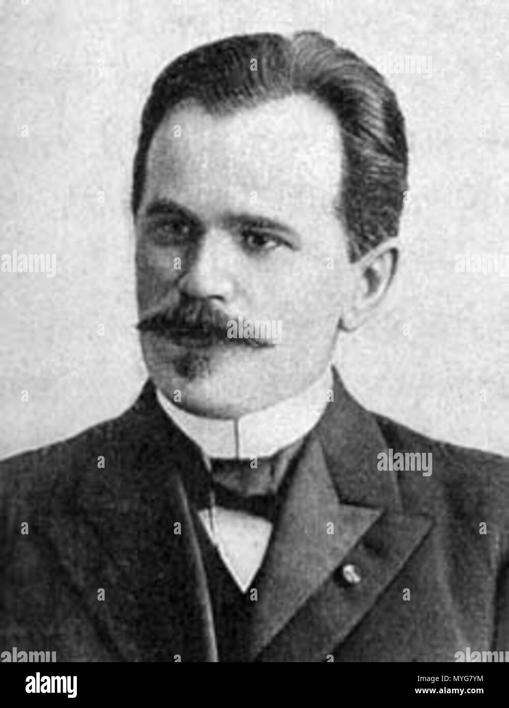 . Englisch: Portrait von Henryk Pachulski, polnischer Komponist (1859-1921). Vor 1921. Unbekannter Fotograf 237 Henryk Pachulski polnische Komponist Stockfoto