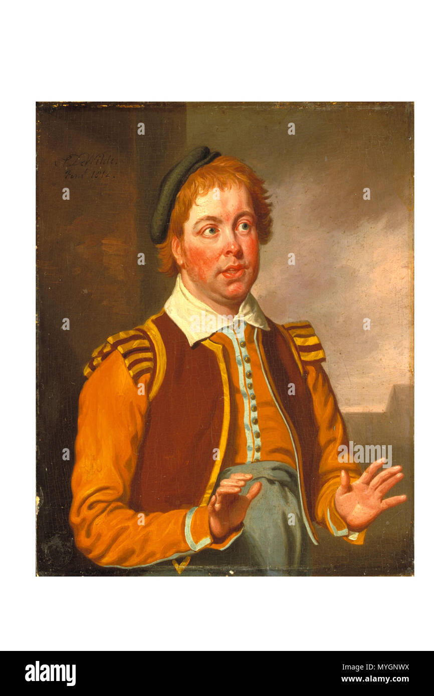. Englisch: Portrait entitiled 'John liston als Pompey in 'Measure für Maß" von William Shakespeare', Samuel De Wilde, 1812. 1812 (gemacht). Samuel De Wilde, geboren 1748 - gestorben 1832 (Maler (Künstler)) 279 John liston als Pompey in Maß für Maß von William Shakespeare Stockfoto . Englisch: Portrait entitiled 'John liston als Pompey in 'Measure für Maß" von William Shakespeare', Samuel De Wilde, 1812. 1812 (gemacht). Samuel De Wilde, geboren 1748 - gestorben 1832 (Maler (Künstler)) 279 John liston als Pompey in Maß für Maß von William Shakespeare Stockfoto