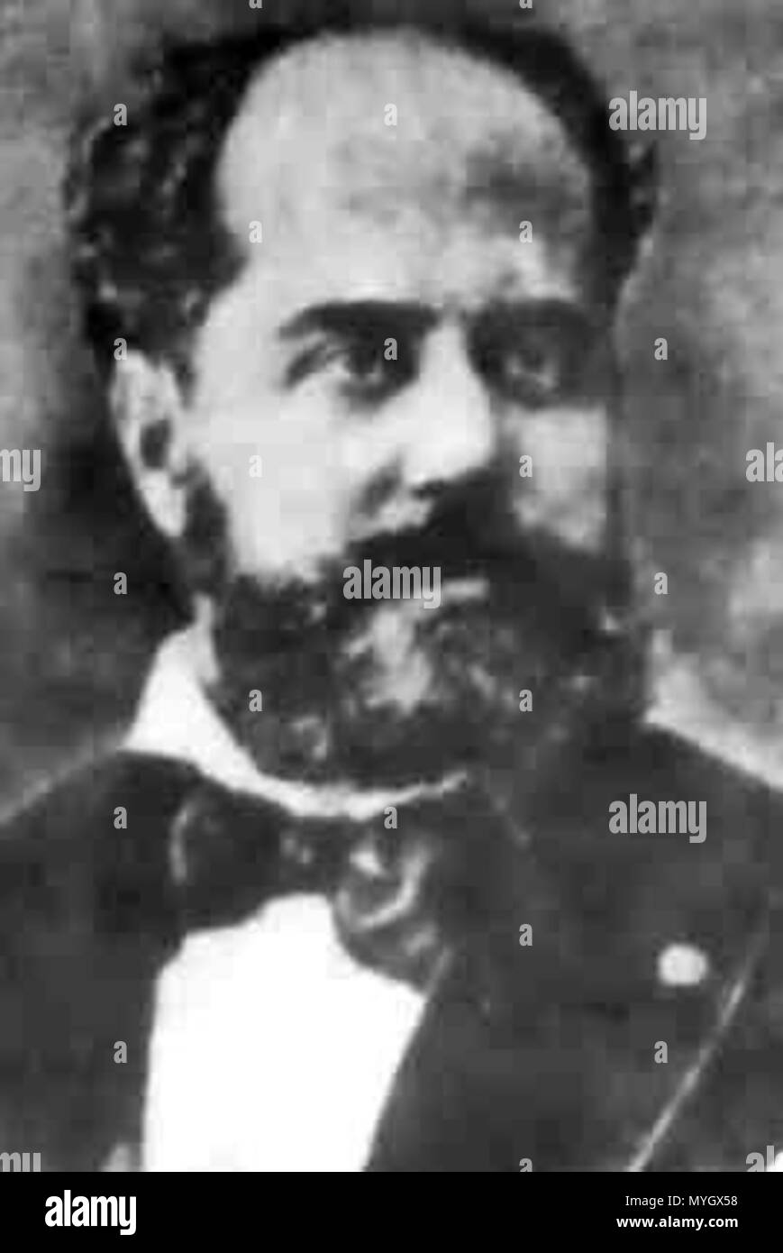 . Englisch: José Inzenga y Castellanos (1828-1891), spanischer Komponist Čeština: José Inzenga y Castellanos (1828 - 1891), španělský skladatel. Datum unbekannt. Unbekannt 259 Inzenga Stockfoto