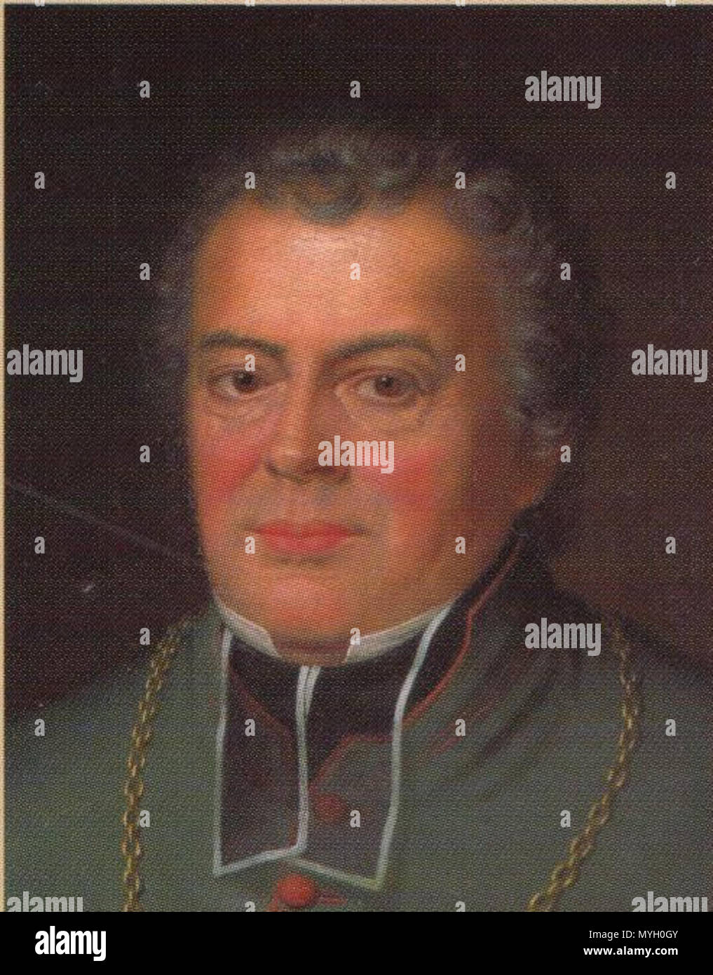 . English: Jakob Joseph Wandt, Bischof von Hildesheim 1842-1849. ca. 1845. Unbekannt 265 Jakob Joseph Wandt Stockfoto