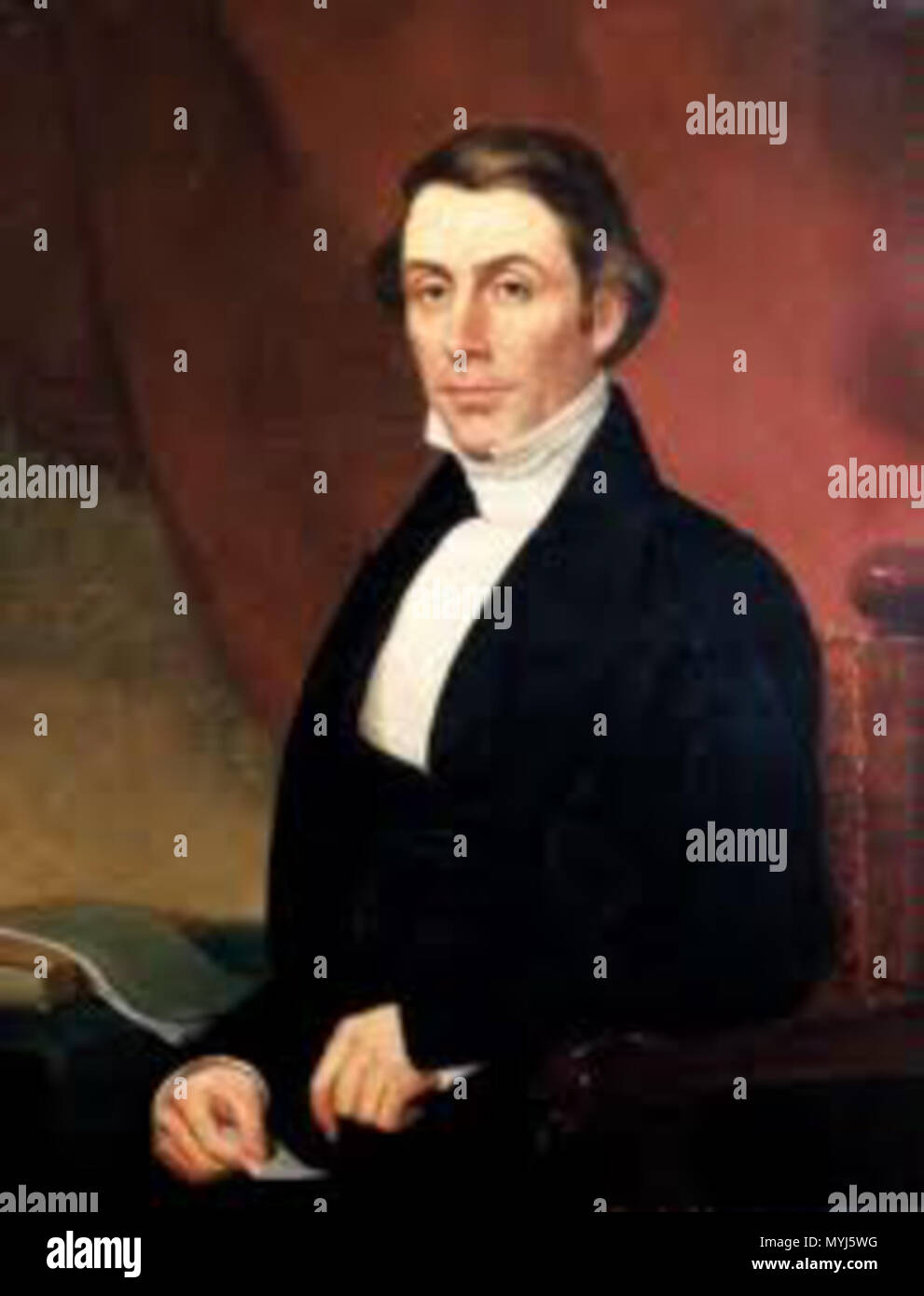 . Englisch: John Preis Durbin, 27 Kaplan der Senat der Vereinigten Staaten, 1831-1832. 28. Juli 2011. Unbekannt - aber Portrait vor mehr als 100 Jahren 280 John Preis Durbin getan Stockfoto
