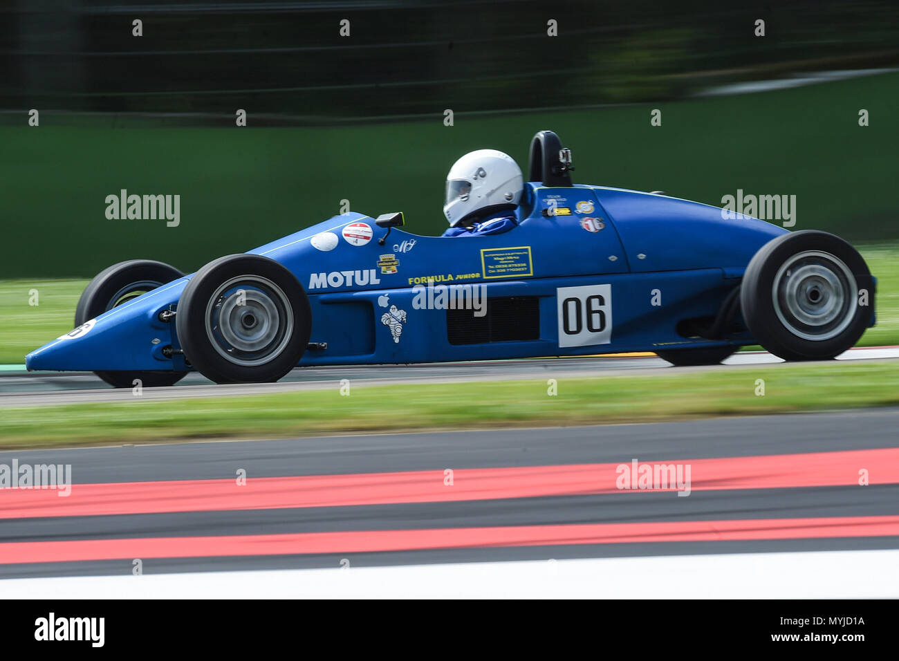 Historischen Rennwagen Der Formel 1 Formel 2 Formel 3 Gran Turismo Und Prototyp Auf Der Strecke
