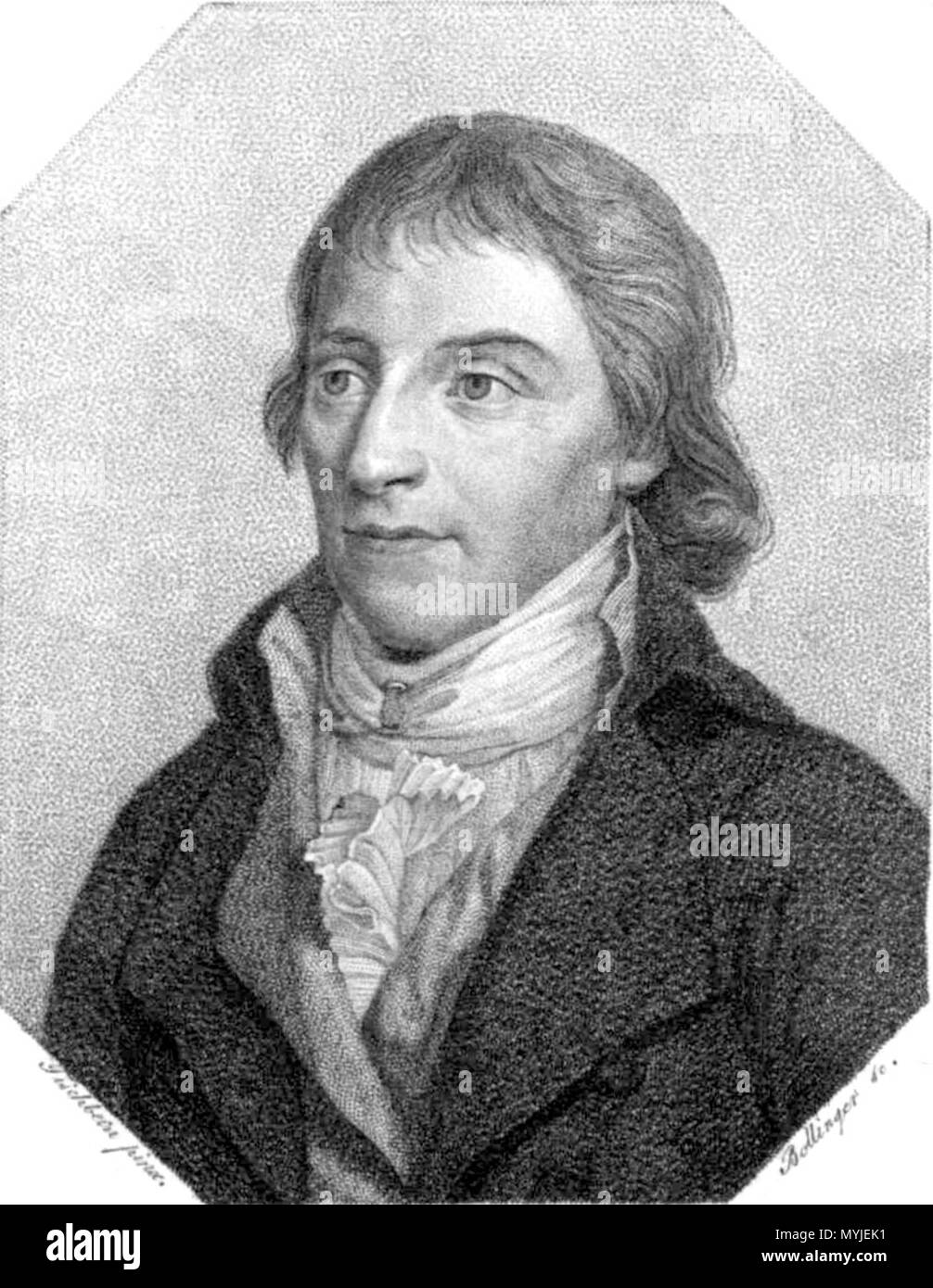 . English: Ferdinand Justus Christian Loder (1753-1832), deutscher Mediziner. 1805. Friedrich Wilhelm Bollinger (1777-1825) / Johann Friedrich August Tischbein (1750-1812) 326 Loder F J C Stockfoto