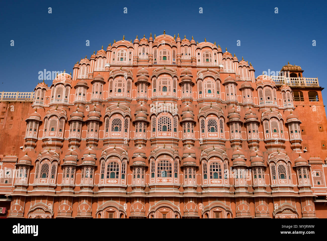 Hawa Mahal, Jaipur, Indien Stockfoto