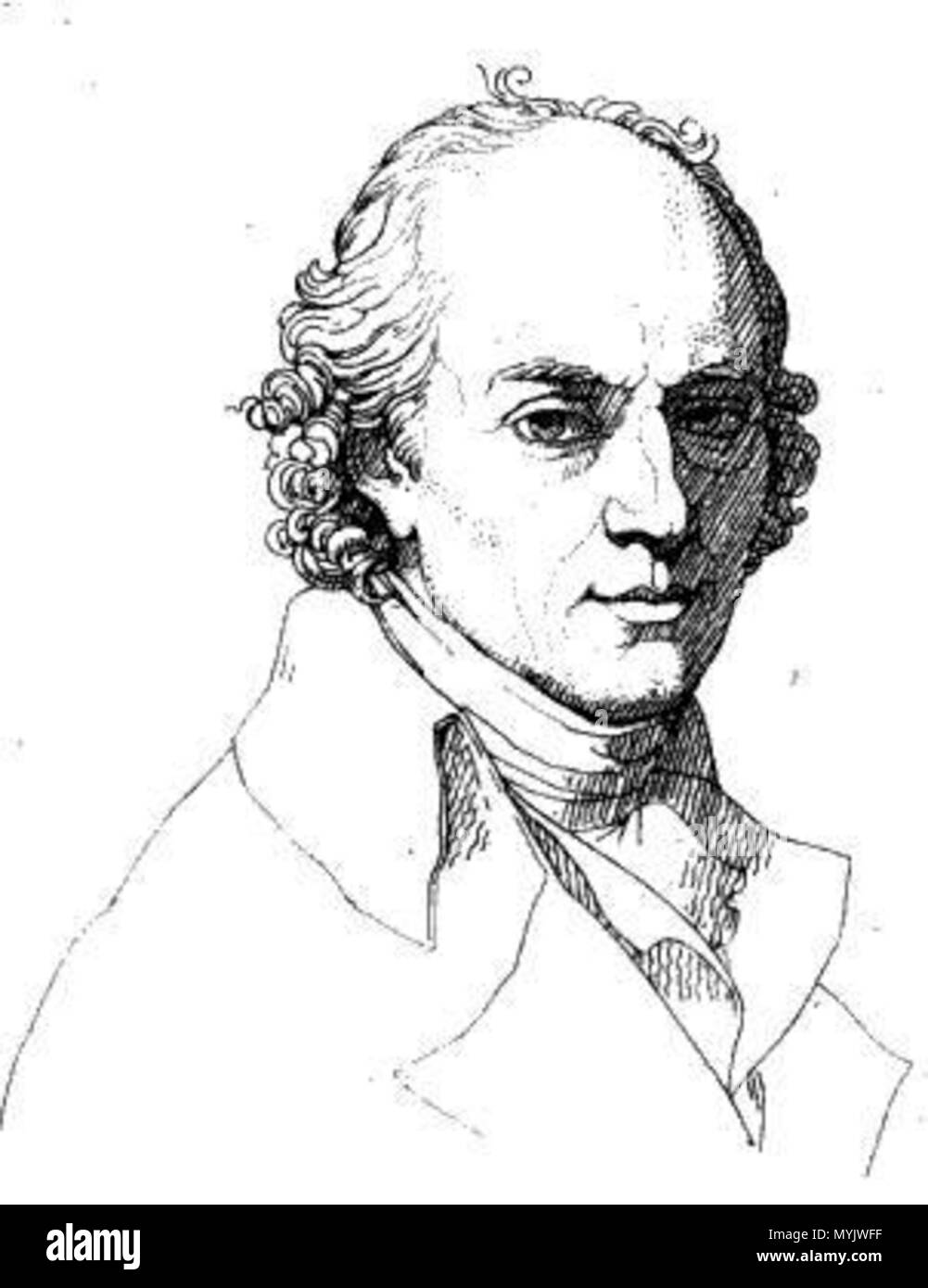 313 Lassus, Pierre, d'après Gérard Stockfoto