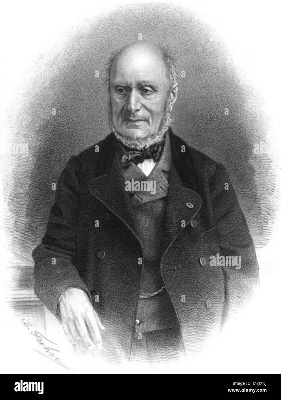 . Louis-Hippolyte Lebas. 1865. Unbekannt 317 Lebas, Louis Hippolyte Stockfoto